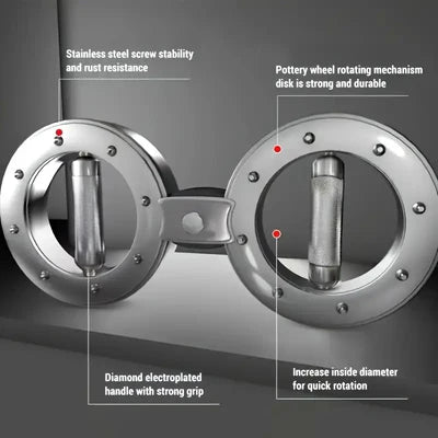 Spinning Burn Machine Grip Strength